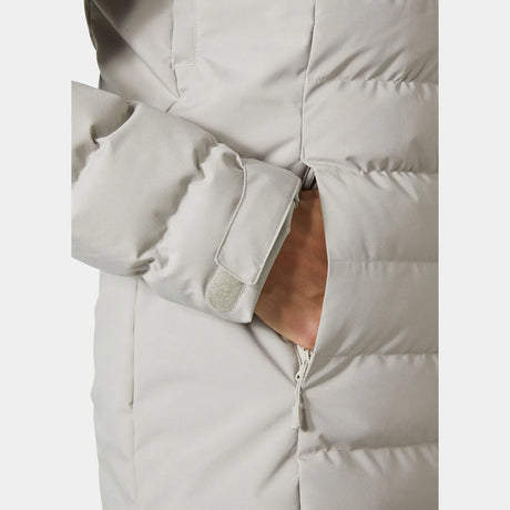 Helly Hansen Women's Imperial Puffy Ski Jacket Skijakke Dame - Mellow Grey -