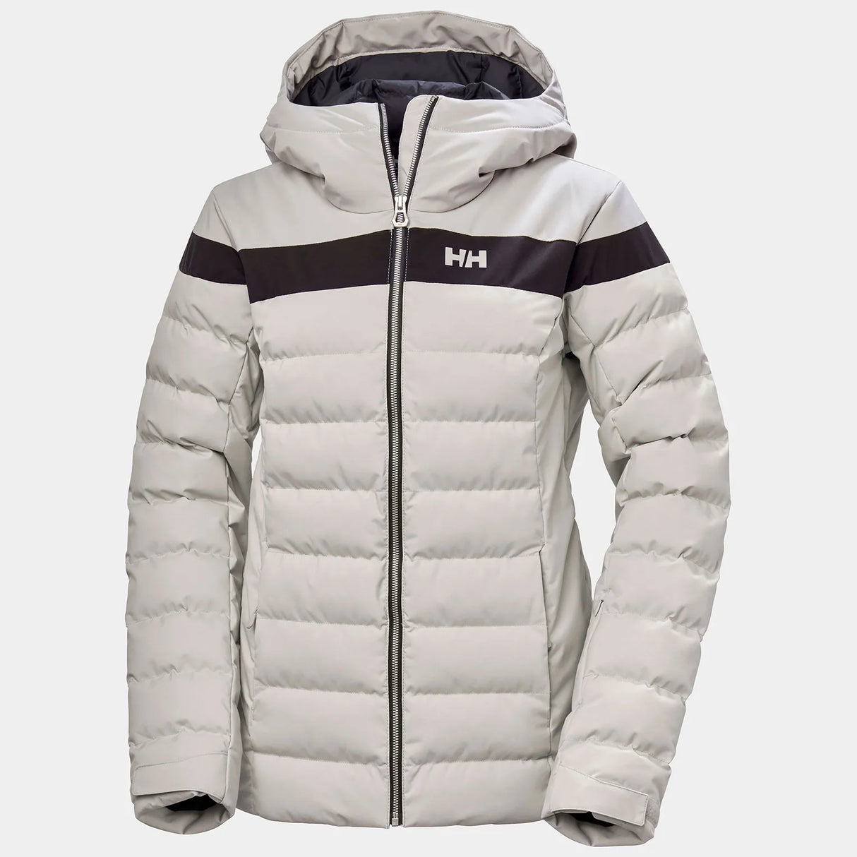 Helly Hansen Women's Imperial Puffy Ski Jacket Skijakke Dame - Mellow Grey -