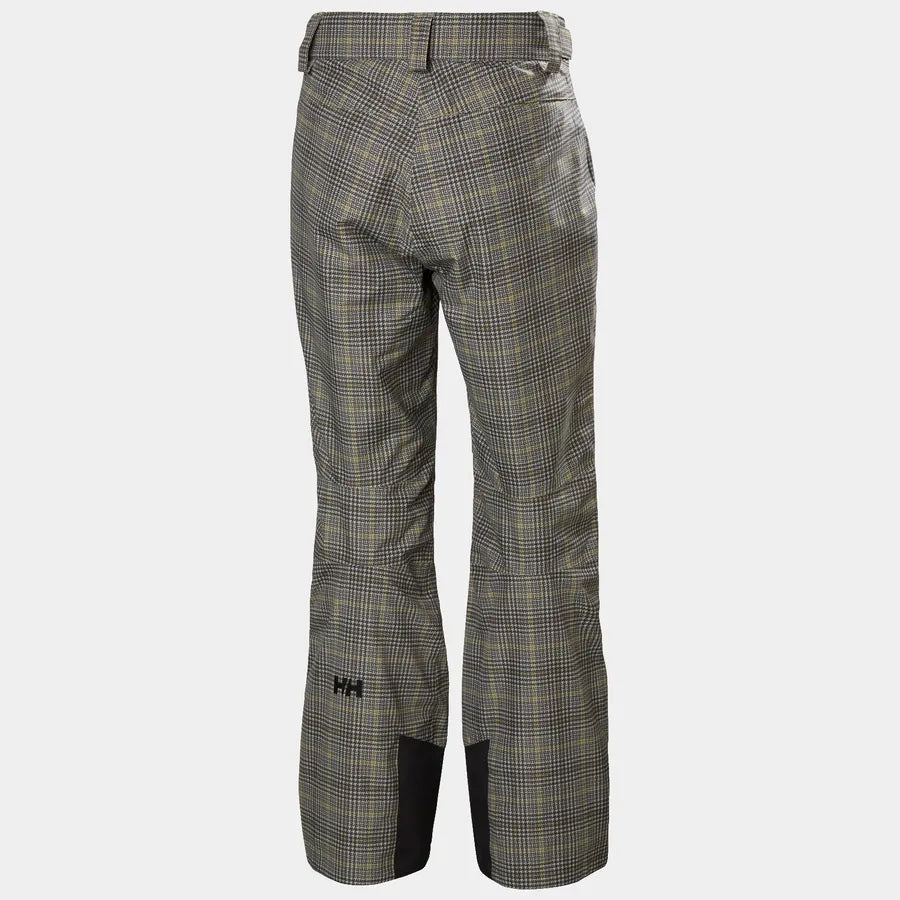 Helly Hansen Men's Legendary Insulated Ski Pants Skibukser Herre - Pebble Broxburn Plaid AOP