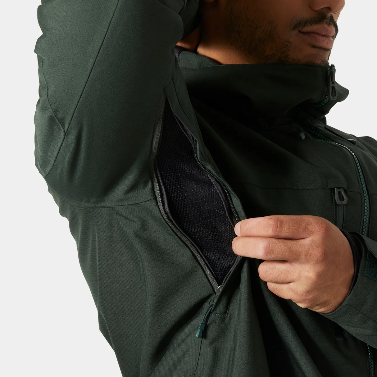 Helly Hansen Men's Garibaldi 2.0 Insulated Ski Jacket Skijakke Herre - Dark Jungle -