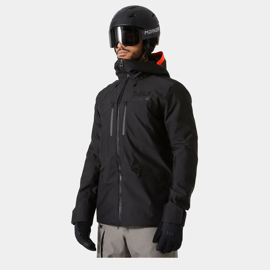 Helly Hansen Men's Garibaldi 2.0 Insulated Ski Jacket Skijakke Herre - Black - Black