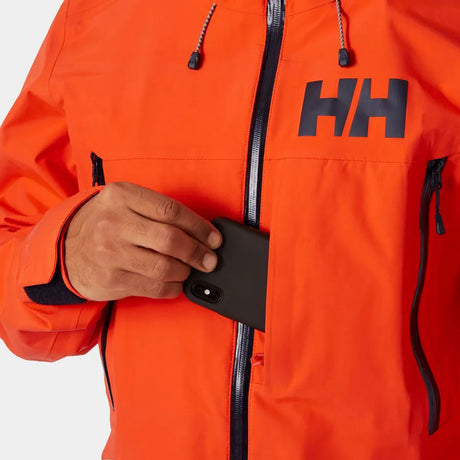 Helly Hansen Men's Sogn Shell 2.0 Ski Shell Jacket Skijakke Herre - Dark Creek -