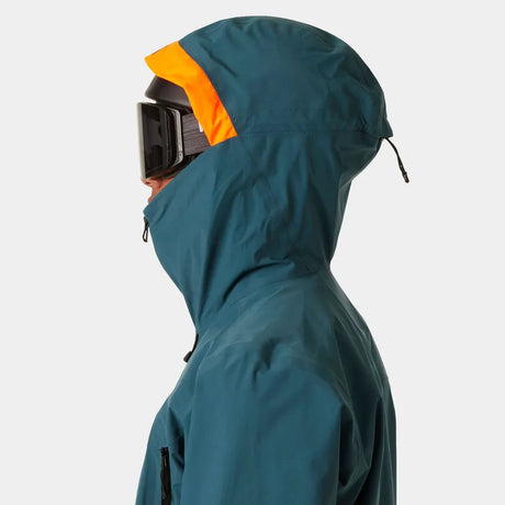 Helly Hansen Men’s Sogn Shell 2.0 & Cargo Skisæt Herre - Dark Creek / Neon Orange -