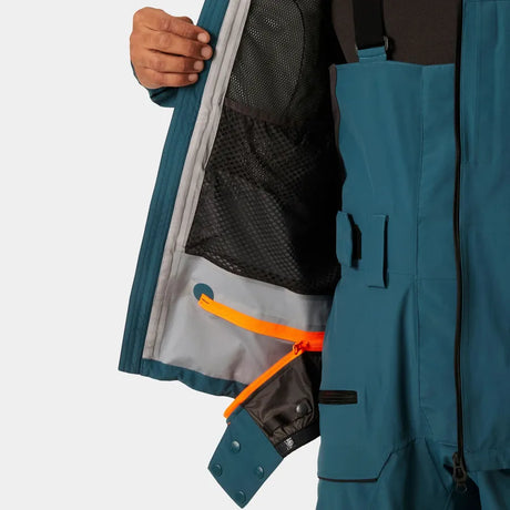 Helly Hansen Men’s Sogn Shell 2.0 & Cargo Skisæt Herre - Dark Creek / Neon Orange -