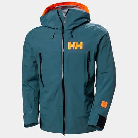 Helly Hansen Men’s Sogn Shell 2.0 & Cargo Skisæt Herre - Dark Creek / Neon Orange -