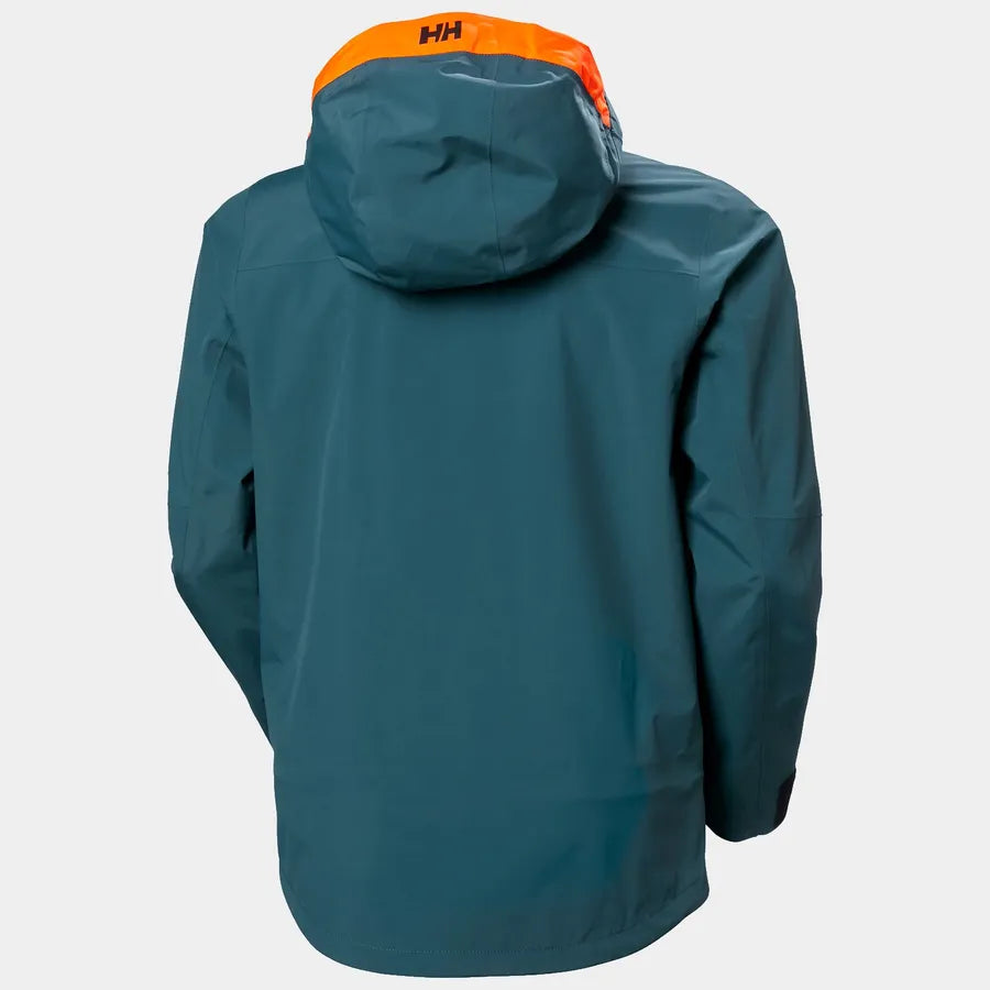 Helly Hansen Men’s Sogn Shell 2.0 & Cargo Skisæt Herre - Dark Creek / Neon Orange -