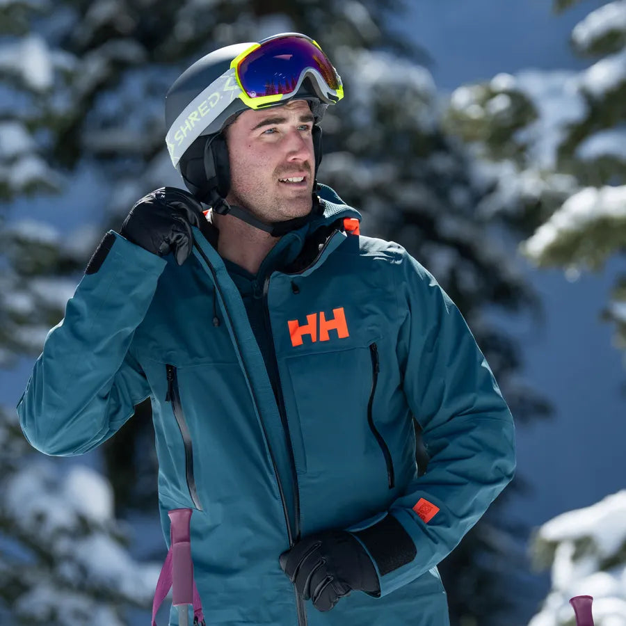 Helly Hansen Men’s Sogn Shell 2.0 & Cargo Skisæt Herre - Dark Creek / Neon Orange -