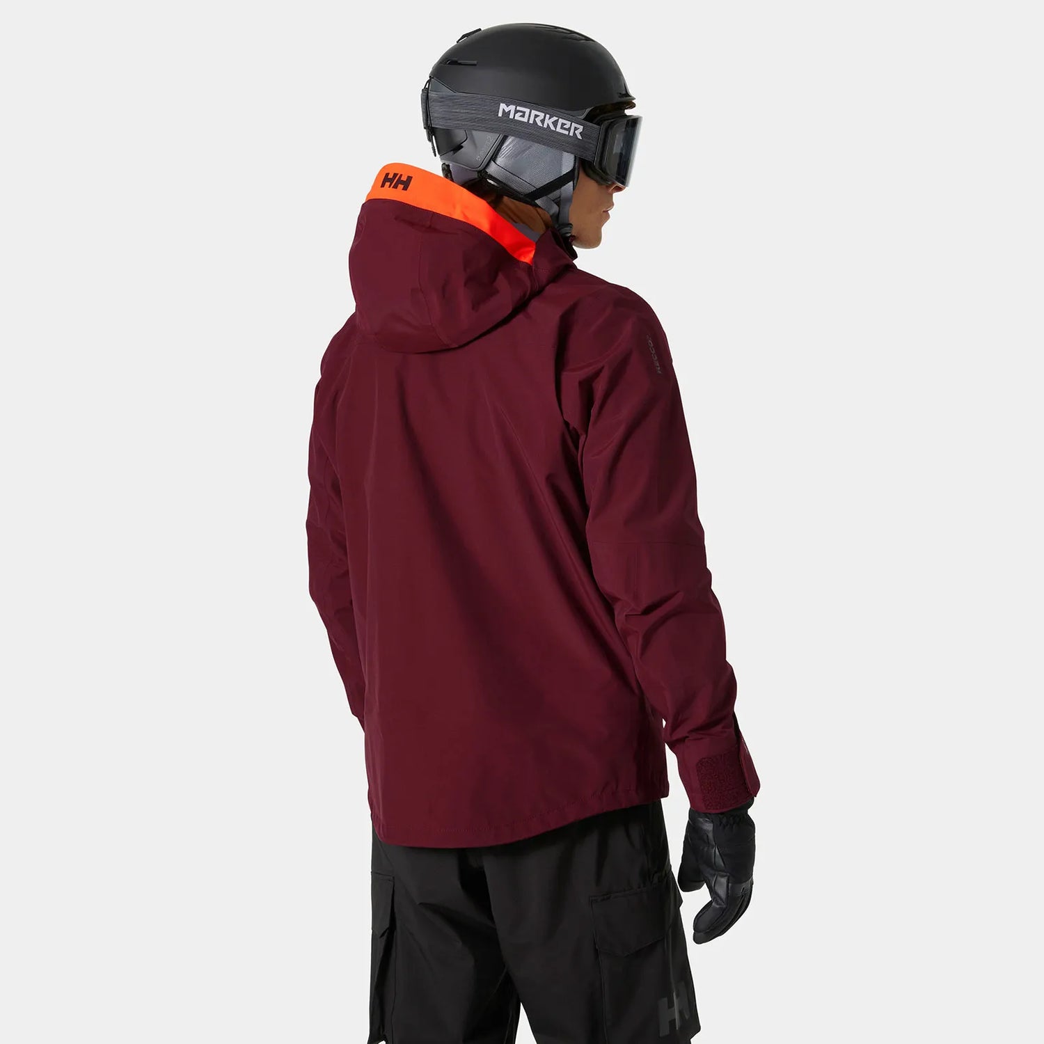Helly Hansen Men’s Sogn Shell 2.0 & Cargo Skisæt Herre - Hickory / Neon Orange -