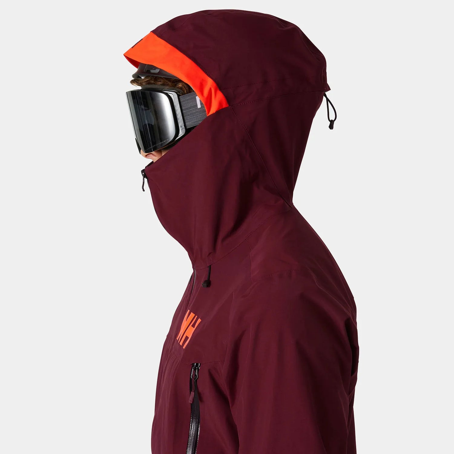 Helly Hansen Men’s Sogn Shell 2.0 & Cargo Skisæt Herre - Hickory / Neon Orange -