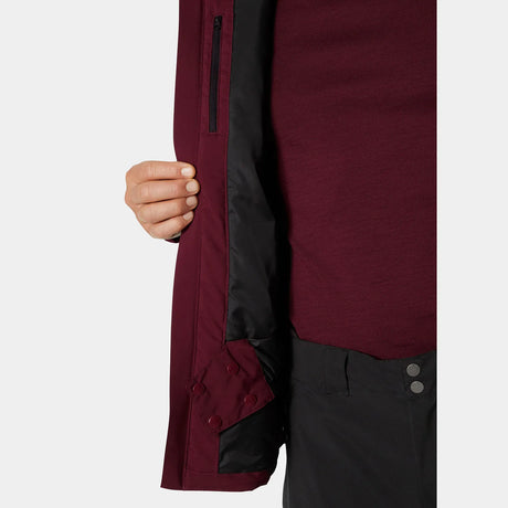 Helly Hansen Men's Powderface / Sogn Skisæt Herre - Hickory / Neon Orange -