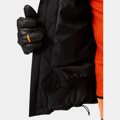 Helly Hansen Men's Powderface / Sogn Skisæt Herre - Black / Neon Orange -