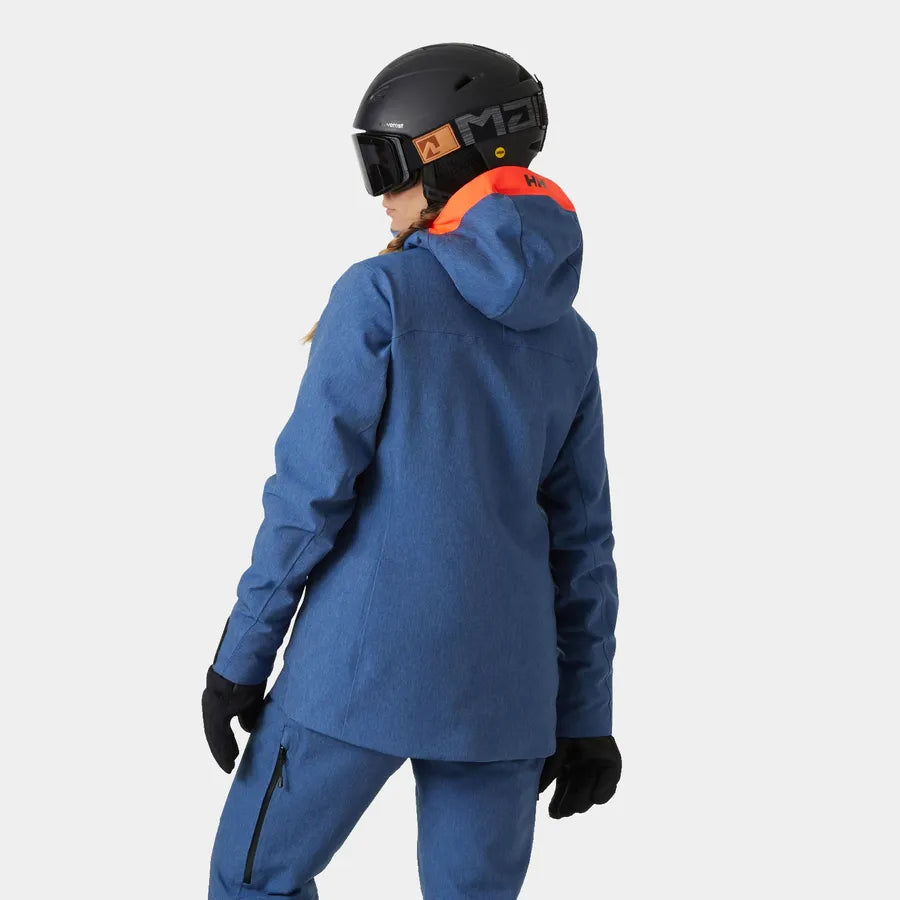 Helly Hansen Women's Powderqueen 3.0 Ski Jacket Skijakke Dame - Deep Fjord -