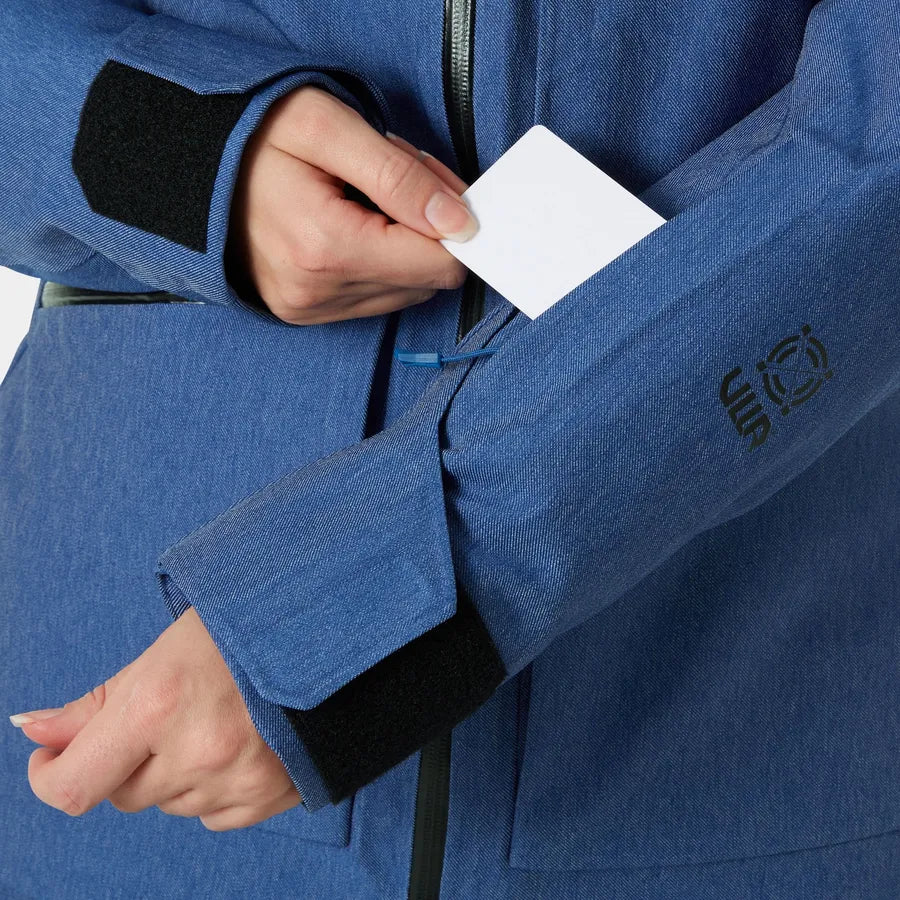 Helly Hansen Women's Powderqueen 3.0 Ski Jacket Skijakke Dame - Deep Fjord -