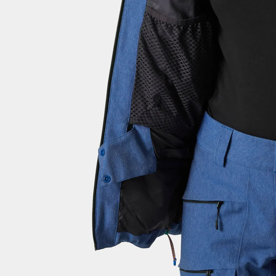 Helly Hansen Women's Powderqueen 3.0 Ski Jacket Skijakke Dame - Deep Fjord -