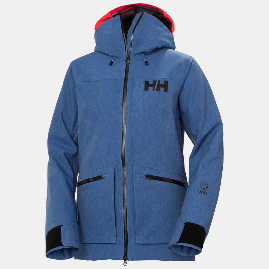 Helly Hansen Women's Powderqueen 3.0 Ski Jacket Skijakke Dame - Deep Fjord -