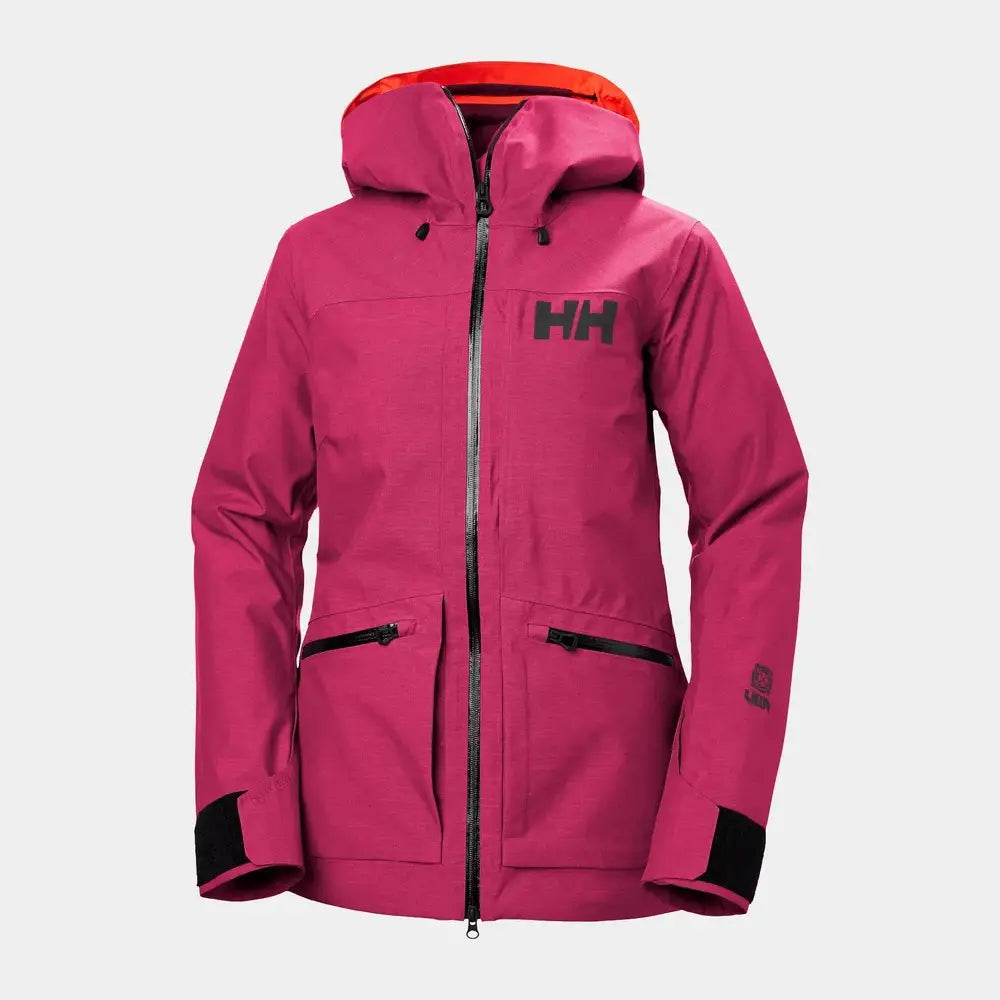 Helly Hansen Women's Powderqueen 3.0 Ski Jacket Skijakke Dame - Magenta 2.0 - Magenta 2.0