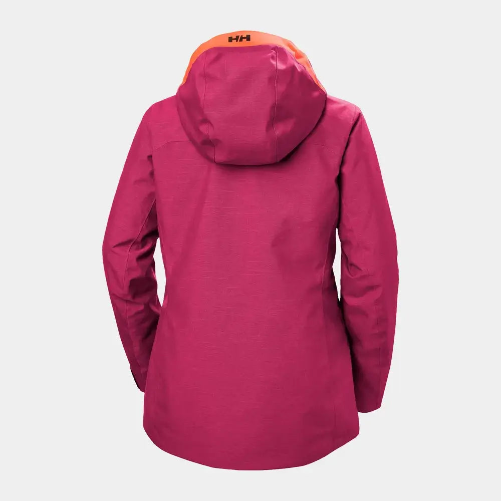 Helly Hansen Women's Powderqueen 3.0 Ski Jacket Skijakke Dame - Magenta 2.0 -
