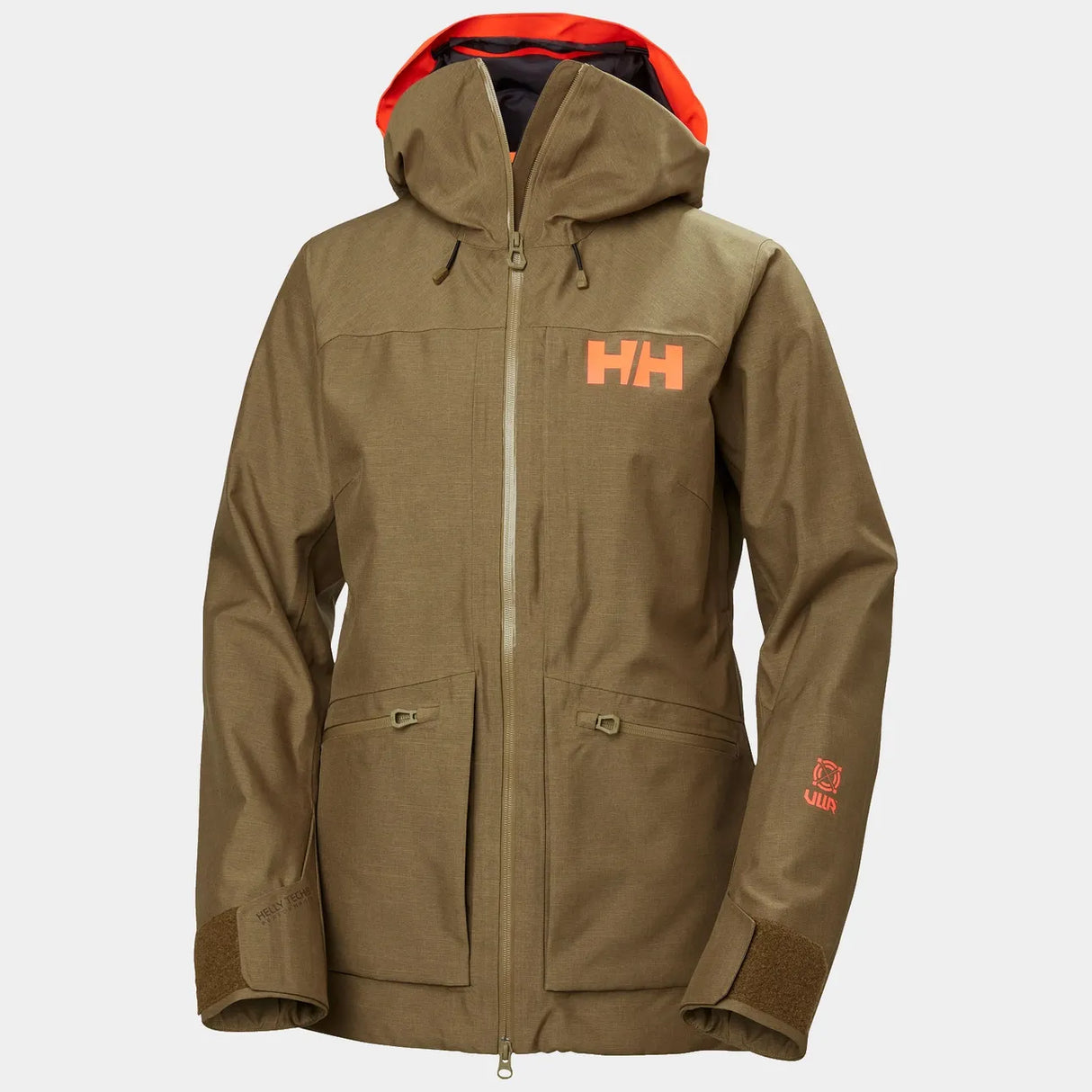 Helly Hansen Women's Powderqueen 3.0 Ski Jacket Skijakke Dame - Sepia -