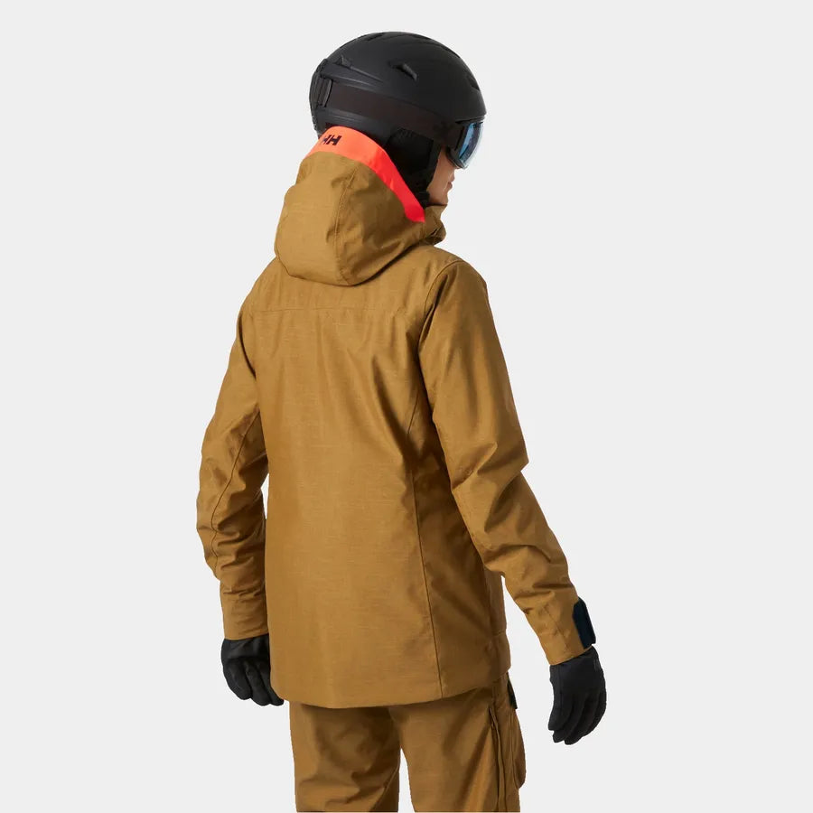 Helly Hansen Women’s Powderqueen Skisæt Dame - Lynx / Black -