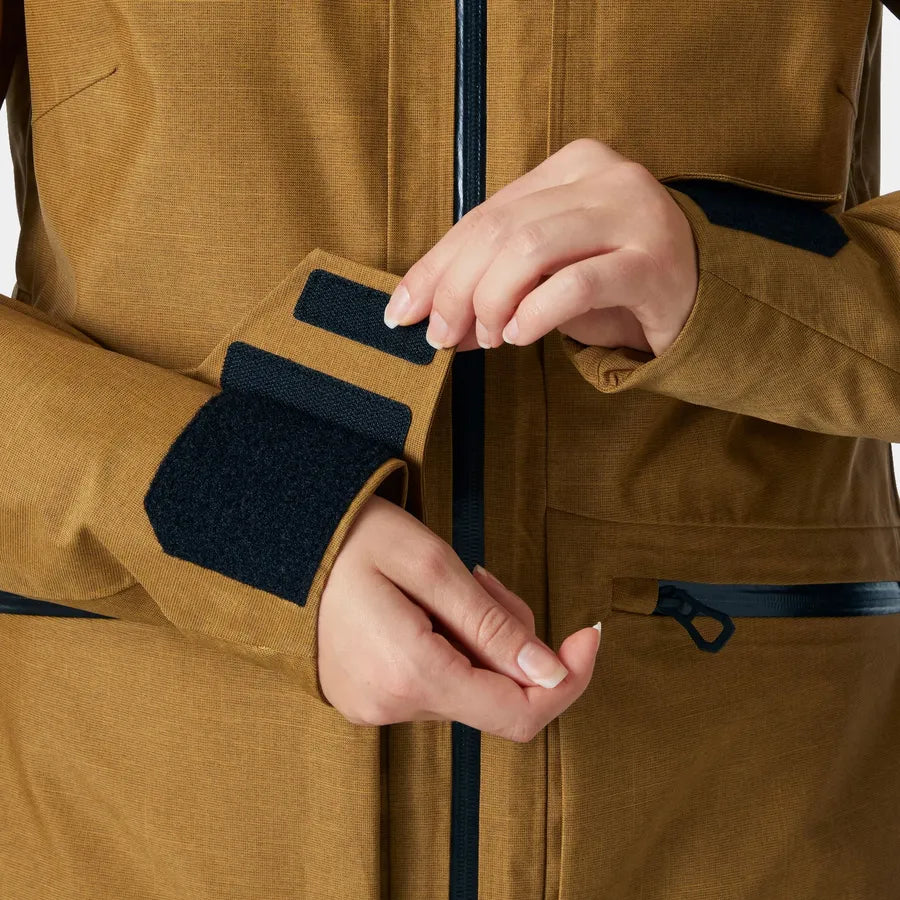 Helly Hansen Women’s Powderqueen Skisæt Dame - Lynx / Black -