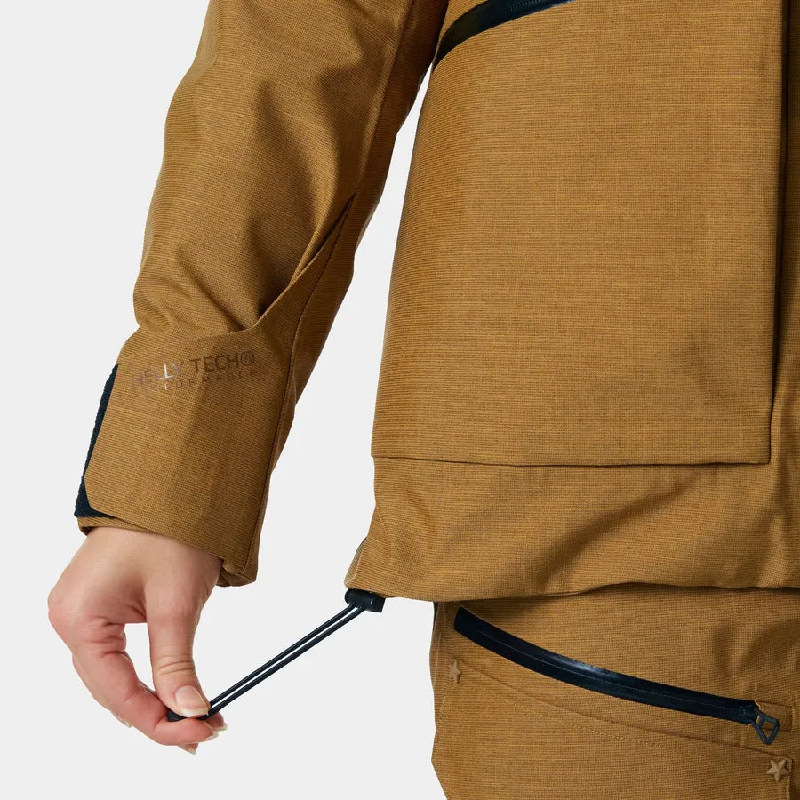 Helly Hansen Women’s Powderqueen Skisæt Dame - Lynx / Black -