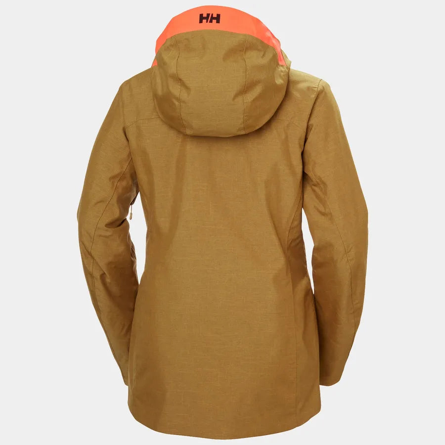 Helly Hansen Women’s Powderqueen Skisæt Dame - Lynx / Black -