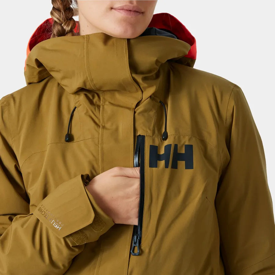Helly Hansen Women's Powshot & Legendary Bib Skisæt Dame - Lynx -