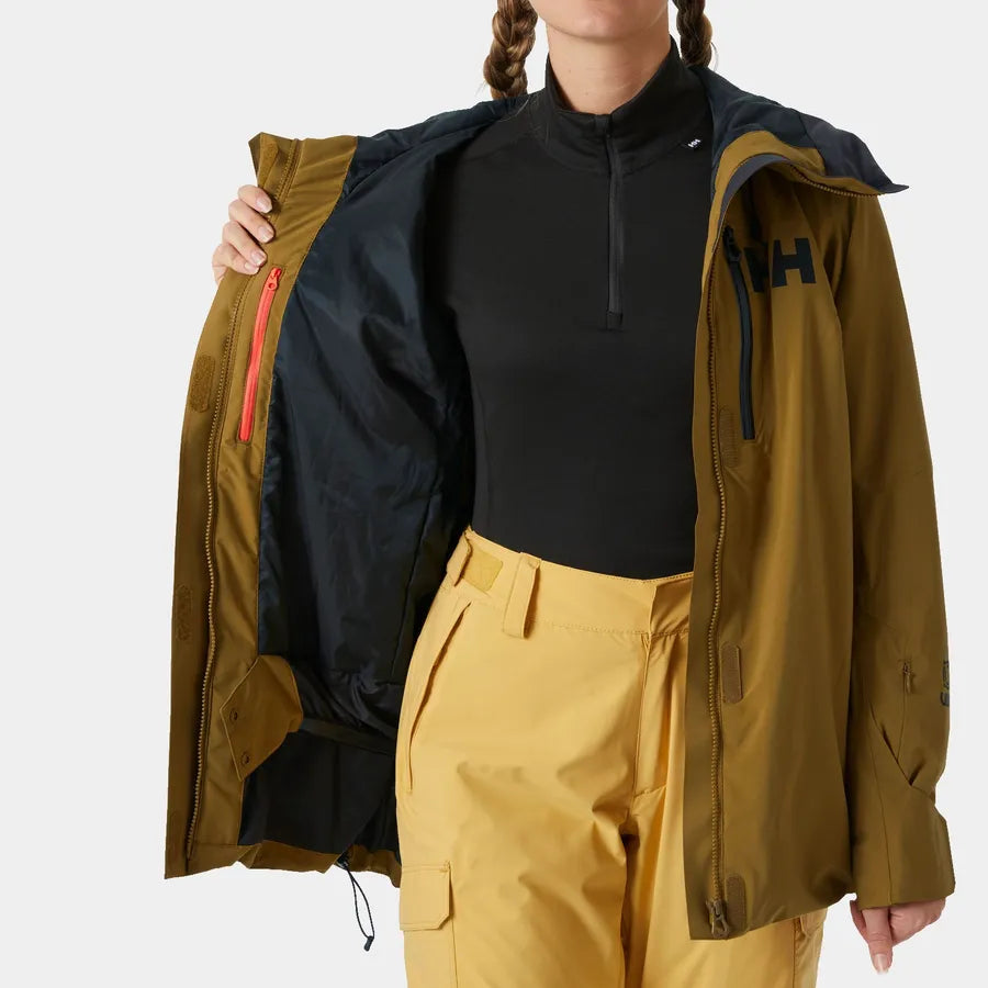 Helly Hansen Women's Powshot & Legendary Bib Skisæt Dame - Lynx -