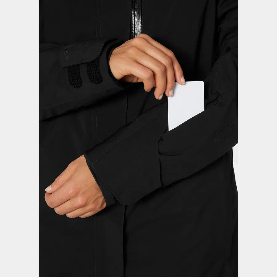 Helly Hansen Women's Powshot Jacket Skijakke Dame - Black -