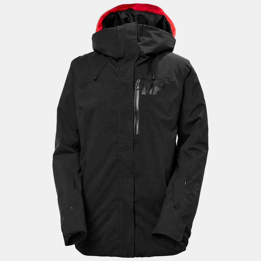Helly Hansen Women's Powshot Jacket Skijakke Dame - Black - Black