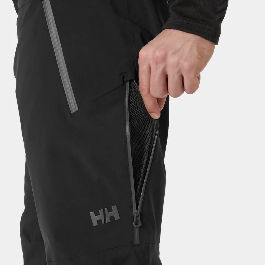 Helly Hansen Men's Alpha LIFALOFT™ Insulated Ski Pants Skibukser Herre - Black -