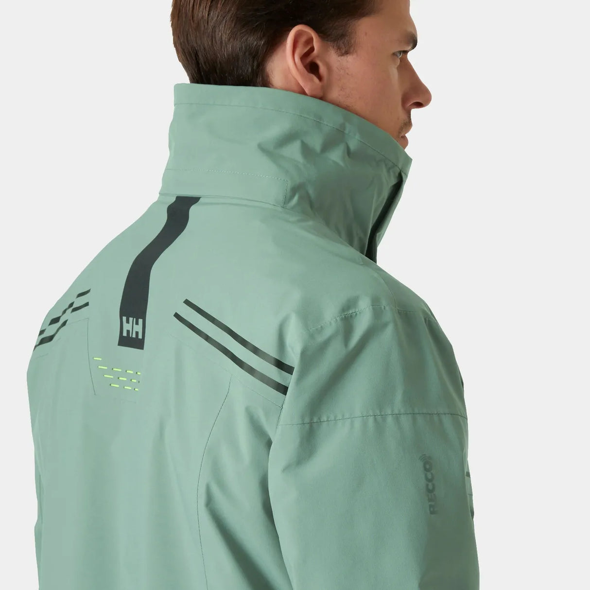 Helly Hansen Men's Alpha & Legendary Bib Skisæt Herre - Cactus / Navy -
