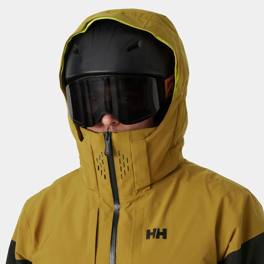 Helly Hansen Men's Alpha Infinity Insulated Ski Jacket Skijakke Herre - Black -