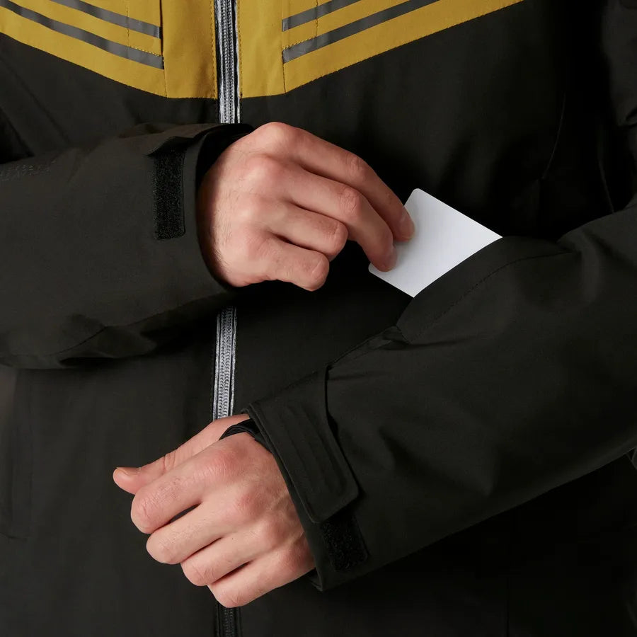 Helly Hansen Men's Alpha Infinity Insulated Ski Jacket Skijakke Herre - Black -