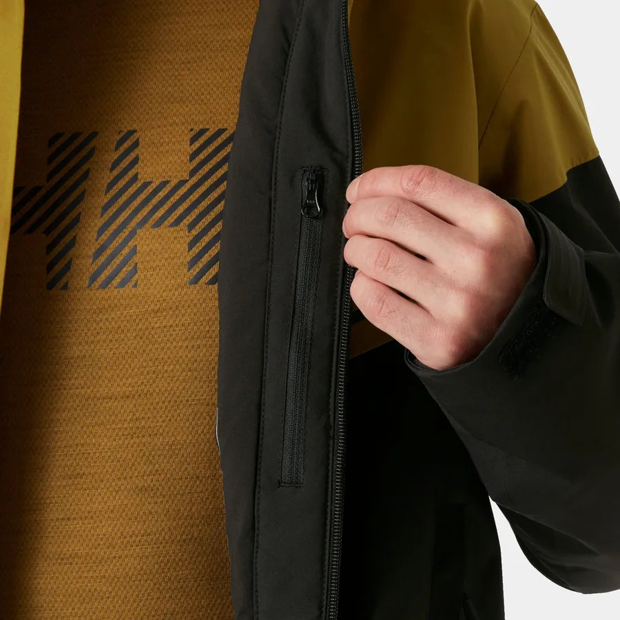 Helly Hansen Men's Alpha Infinity Insulated Ski Jacket Skijakke Herre - Black -