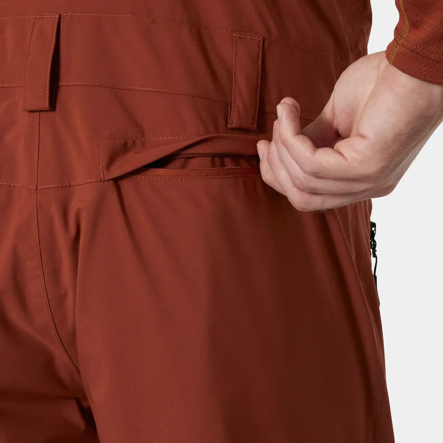 Helly Hansen Men's Straightline 2.0 & Legendary Bib Skisæt Herre - Iron Oxide -