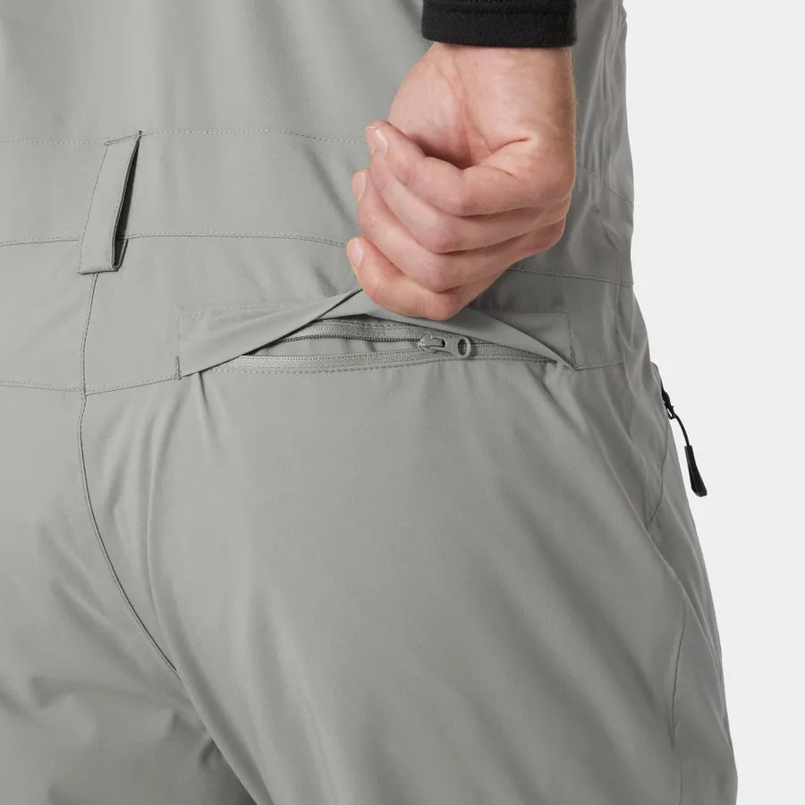 Helly Hansen Men's Legendary Insulated Bib Pants Skibukser Herre - Concrete