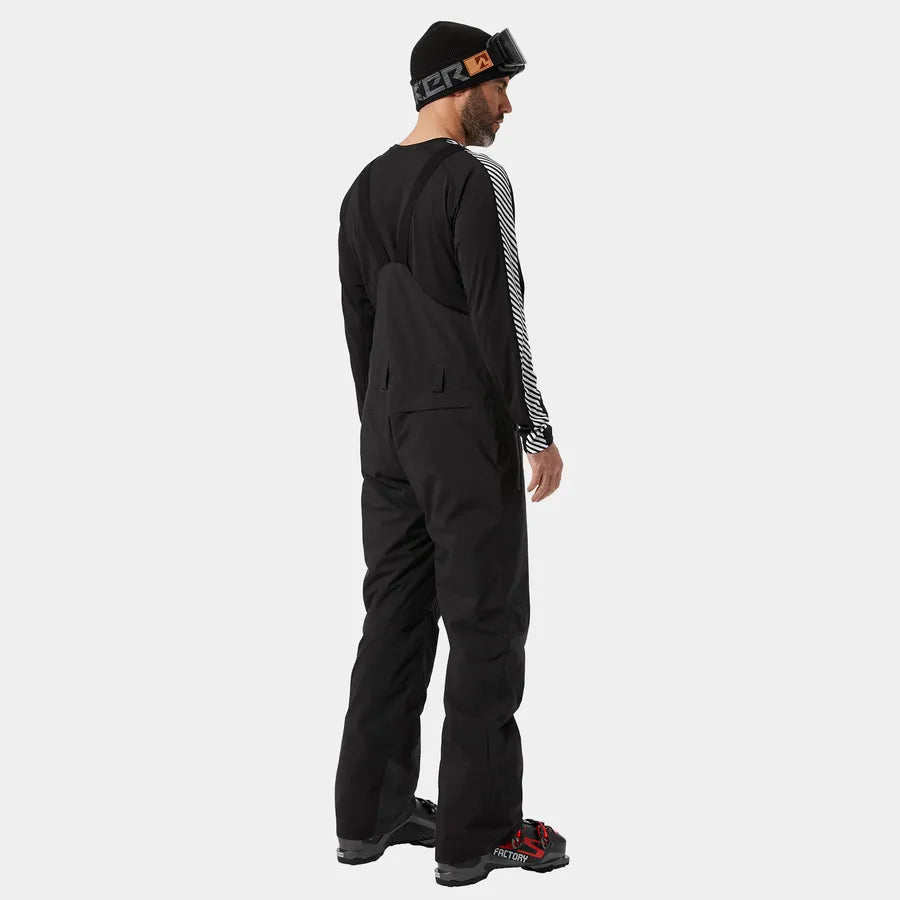 Helly Hansen Men's Alpha 4.0 & Legendary Bib Skisæt Herre - Concrete / Black -