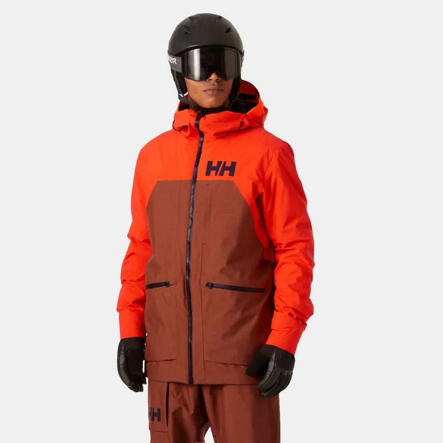 Helly Hansen Men's Straightline 2.0 & Legendary Bib Skisæt Herre - Iron Oxide -