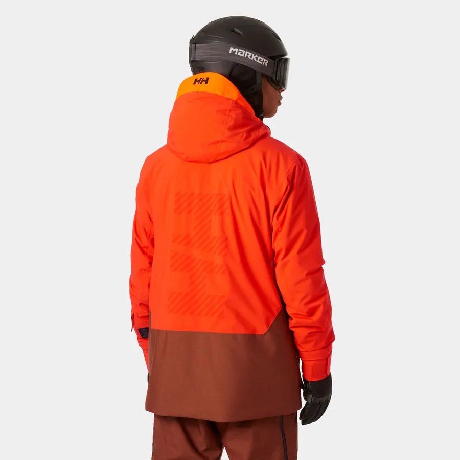 Helly Hansen Men's Straightline 2.0 & Legendary Bib Skisæt Herre - Iron Oxide -