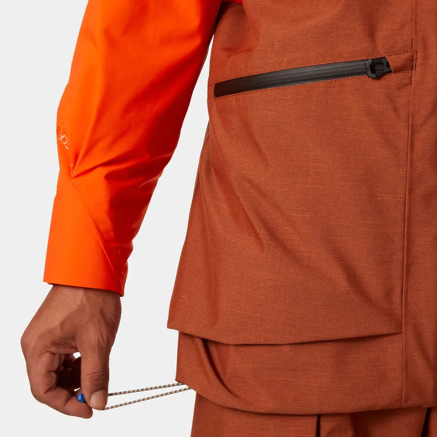 Helly Hansen Men's Straightline 2.0 & Legendary Bib Skisæt Herre - Iron Oxide -