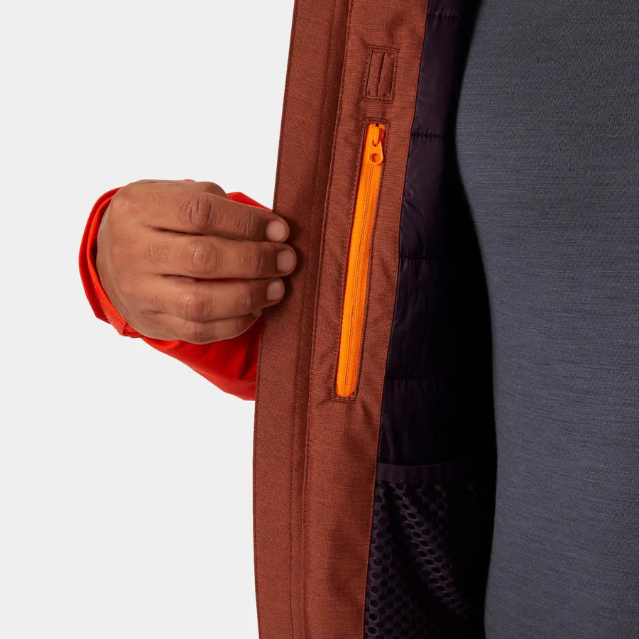 Helly Hansen Men's Straightline 2.0 & Legendary Bib Skisæt Herre - Iron Oxide -