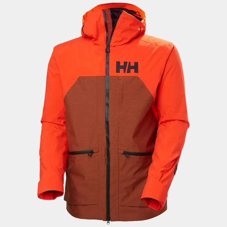 Helly Hansen Men's Straightline 2.0 / Sogn Skisæt Herre - Iron Oxide / Neon Orange -