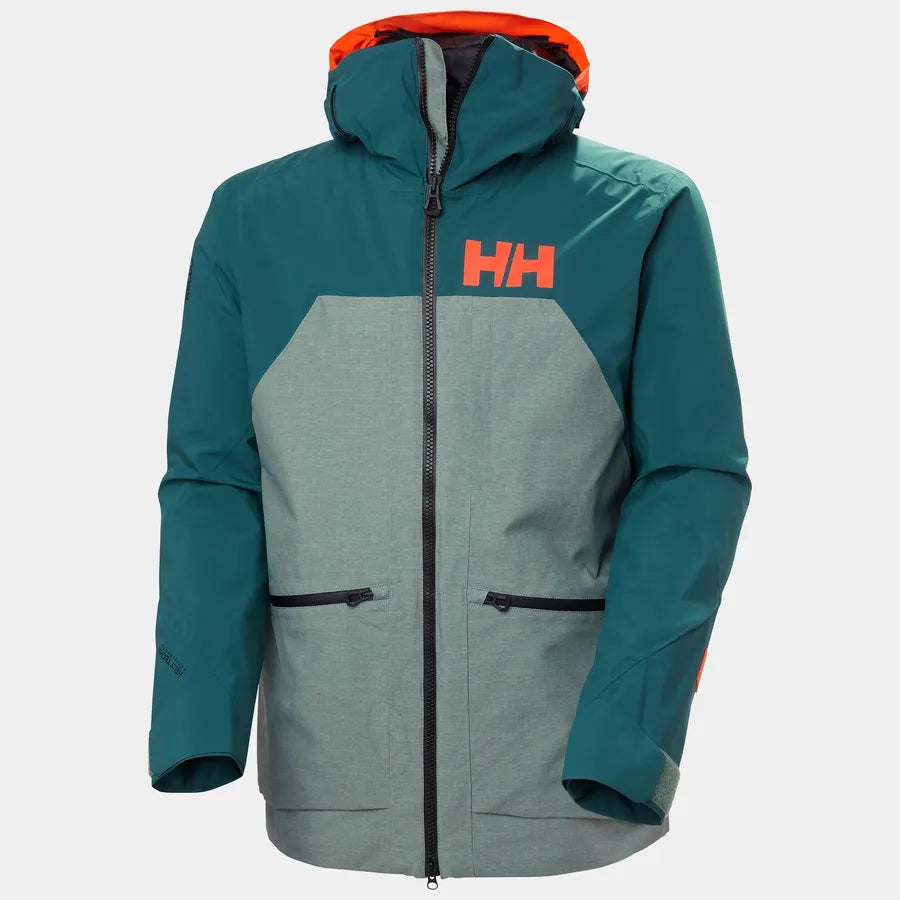 Helly Hansen Men's Straightline 2.0 / Sogn Skisæt Herre - Dark Creek / Neon Orange -