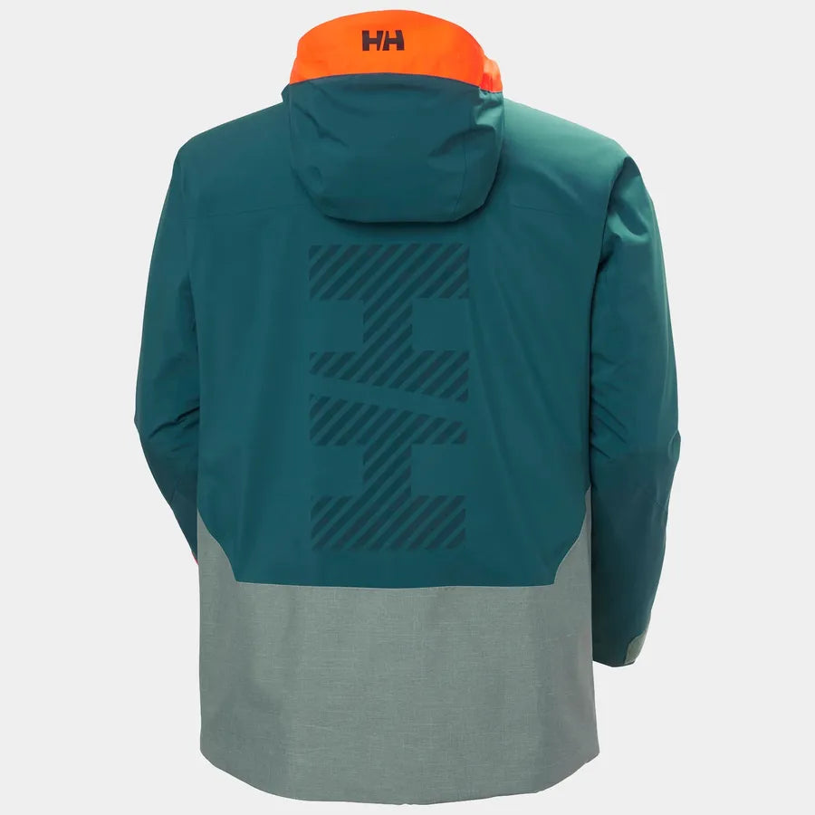 Helly Hansen Men's Straightline 2.0 / Sogn Skisæt Herre - Dark Creek / Neon Orange -