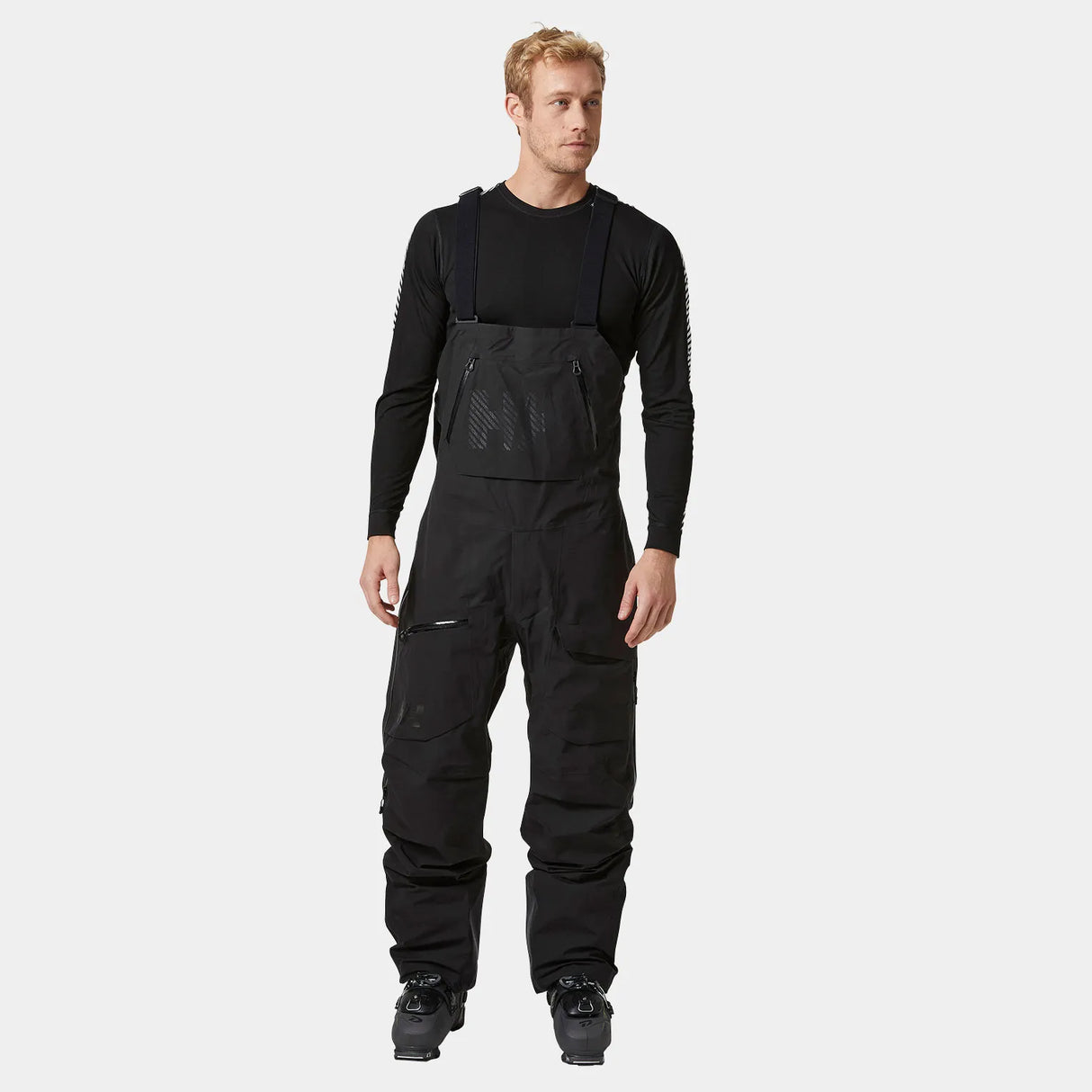 Helly Hansen Men's Ridge Infinity Bib Shell Ski Pants Skibukser Herre - Black