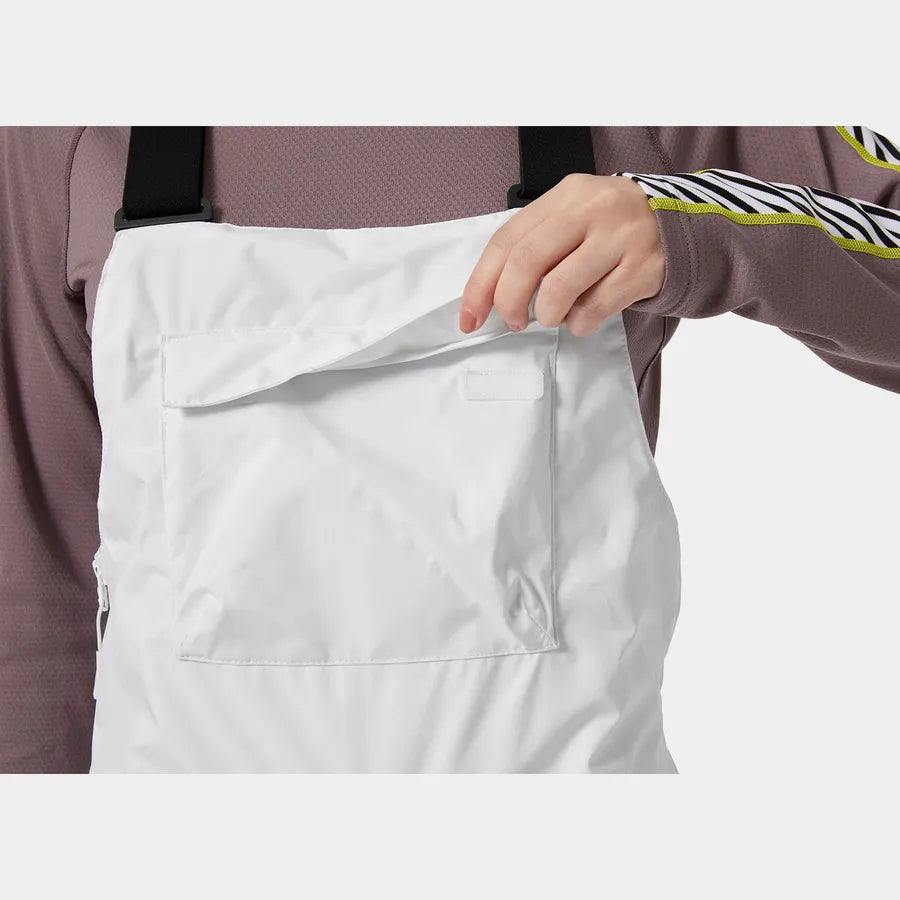 Helly Hansen Women's Imperial Puffy & Legendary Bib Skisæt Dame - Bright Blue / White -