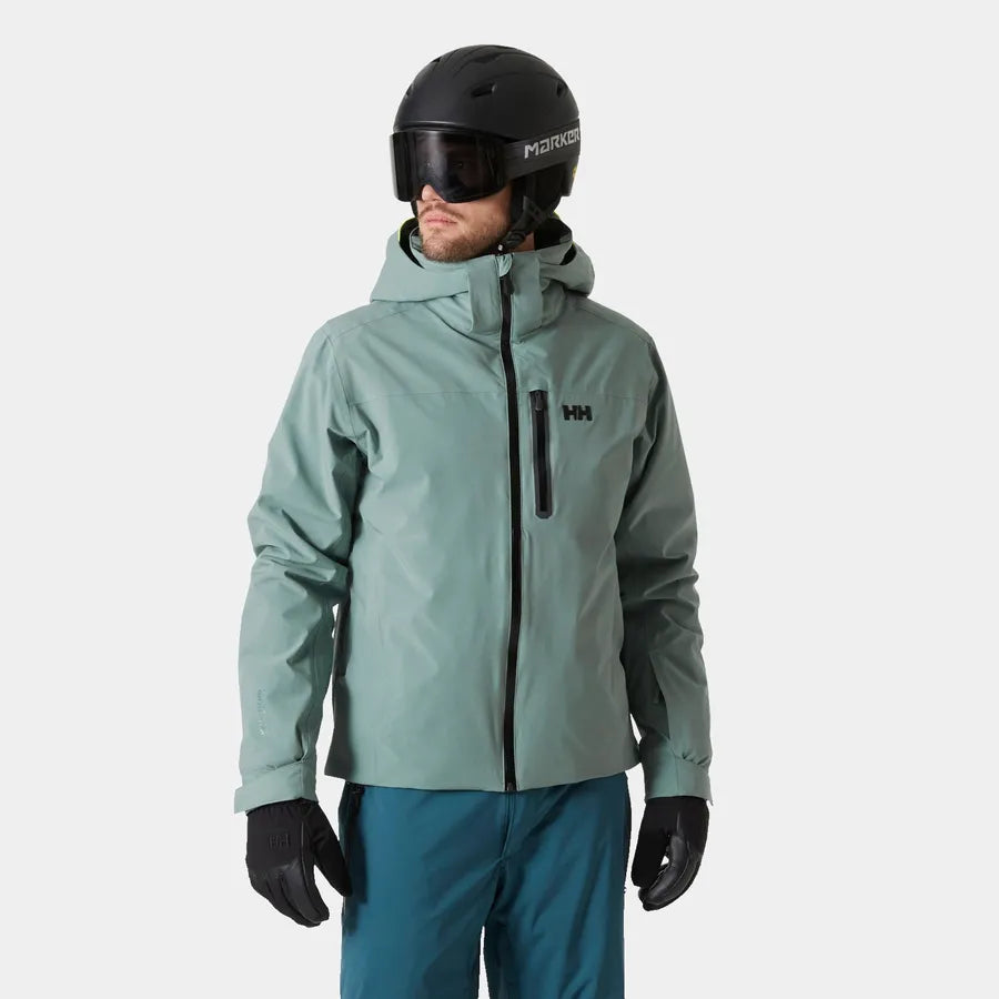 Helly Hansen Men's Swift Stretch Ski Jacket Skijakke Herre - Cactus - Cactus