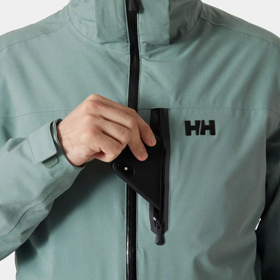 Helly Hansen Men's Swift Stretch Ski Jacket Skijakke Herre - Cactus -