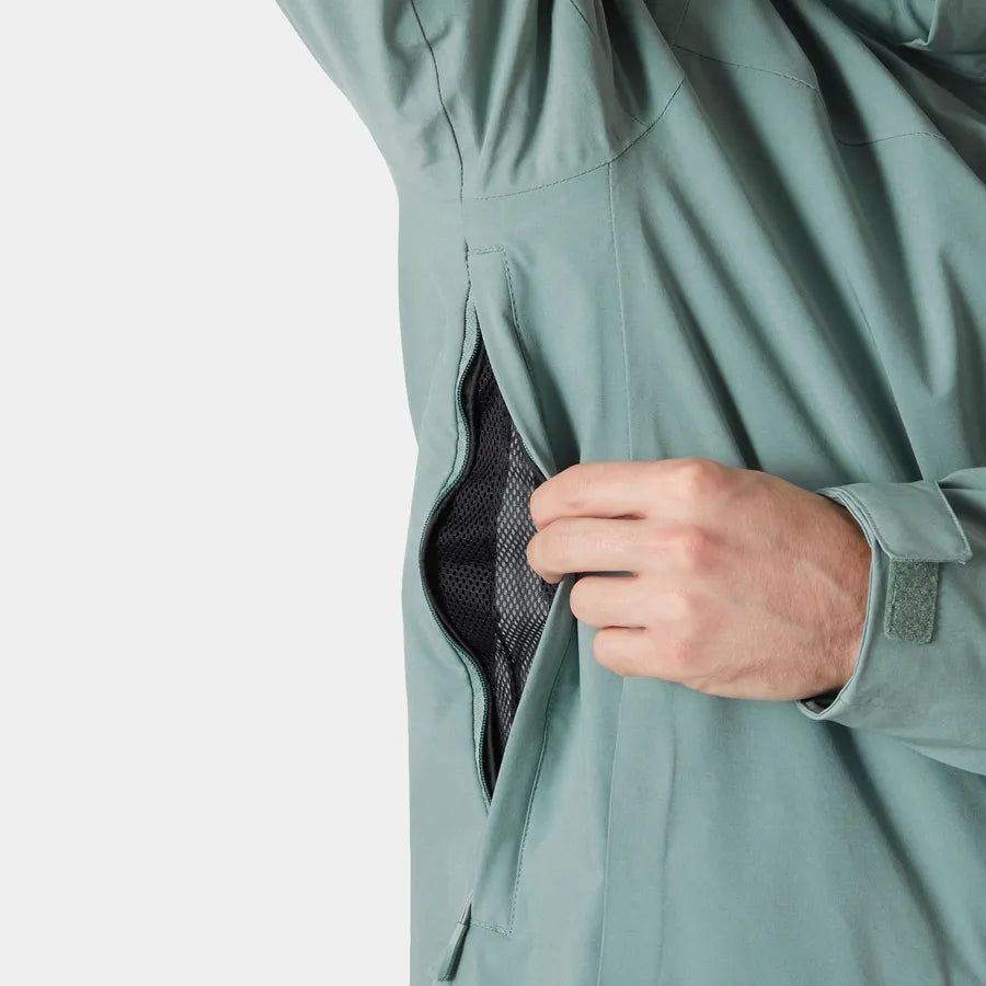 Helly Hansen Men's Swift Stretch Ski Jacket Skijakke Herre - Cactus -